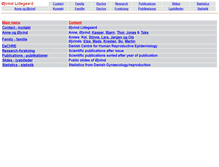 Tablet Screenshot of lidegaard.dk